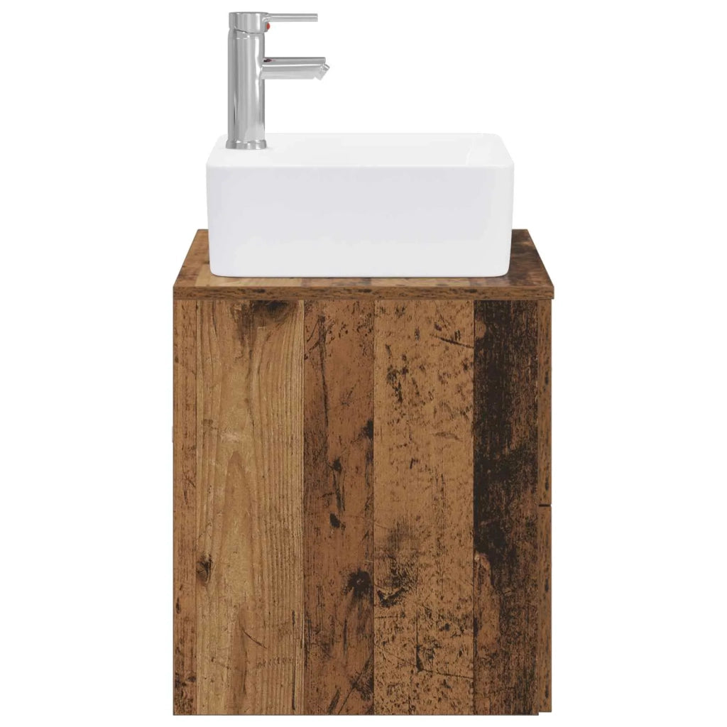 Set di mobili per il bagno Legno antico Legno ingegnerizzato 3404388