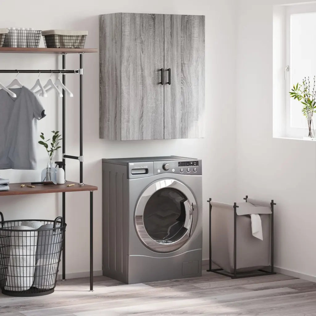 Mobile a Parete Grigio Sonoma 69,5x34x90 cmcod mxl 104792