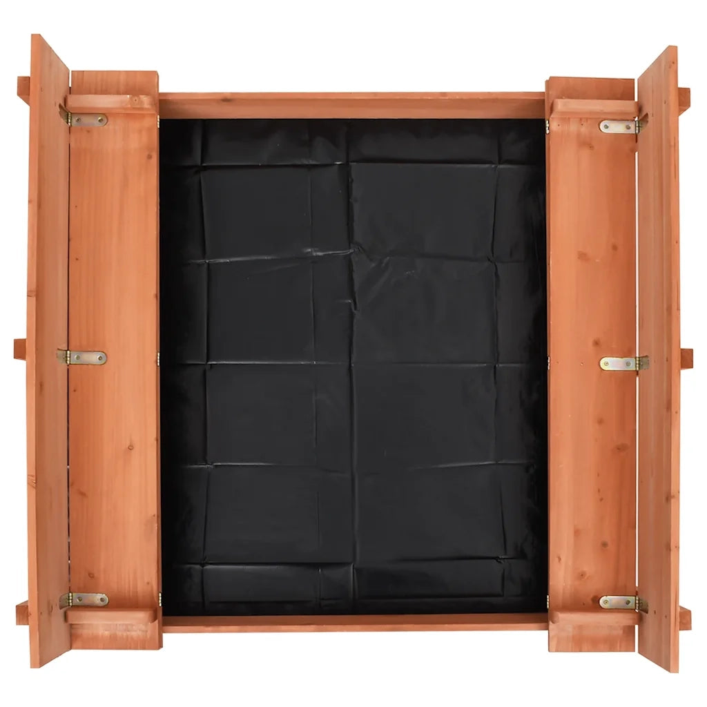 Sabbiera in Legno di Abete 95x90x15 cm 92173
