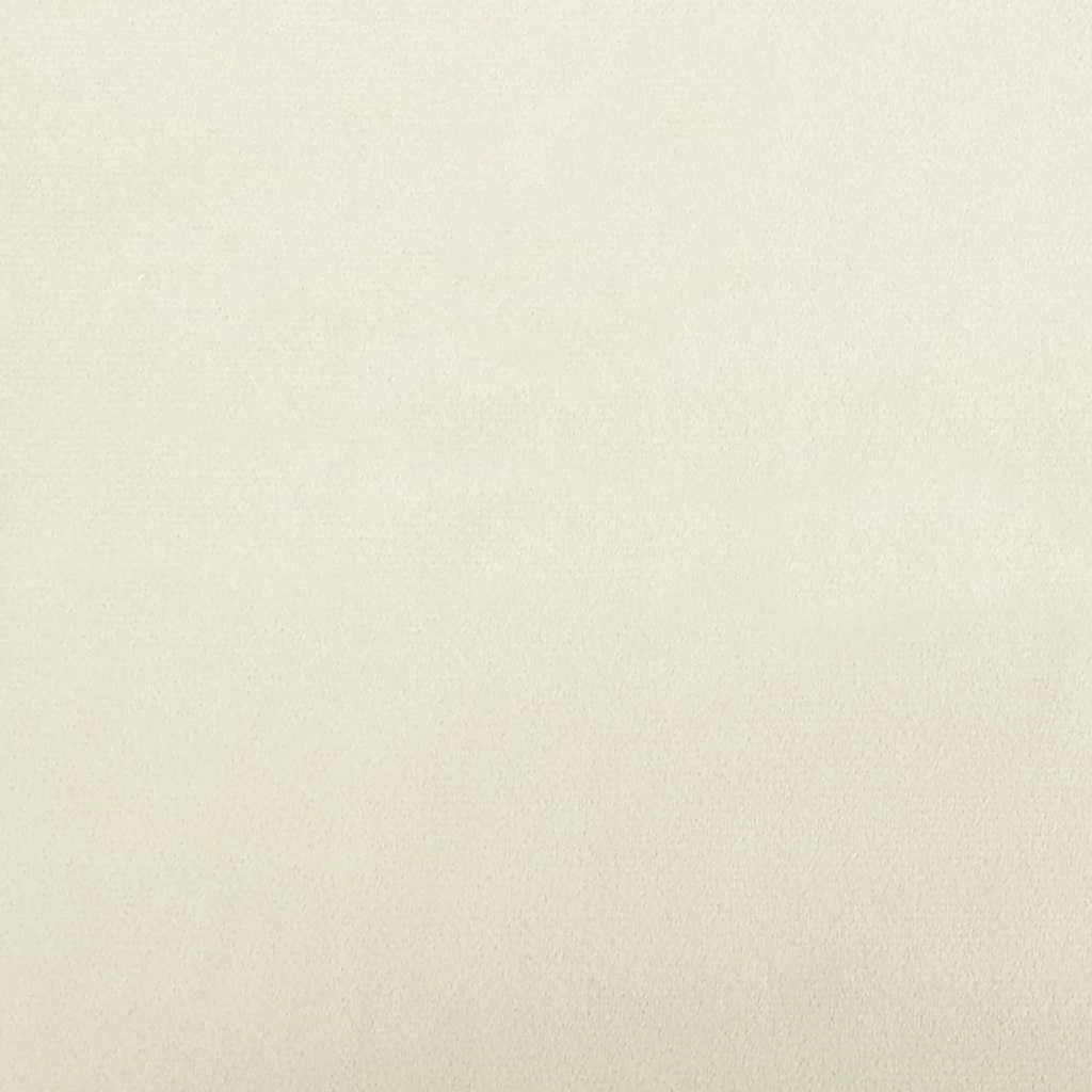 Cuccia per cani a forma di cesto comoda 100 x 54 x 33 cm velluto crema 02_0042607