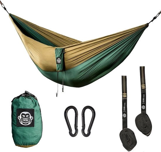 Hangmat esterna inclusa con attacco per parete - 1 pezzo - 275 x 140 cm