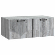 Mobile Porta TV da Muro Grigio Sonoma 78,5 x 41 x 30 cm