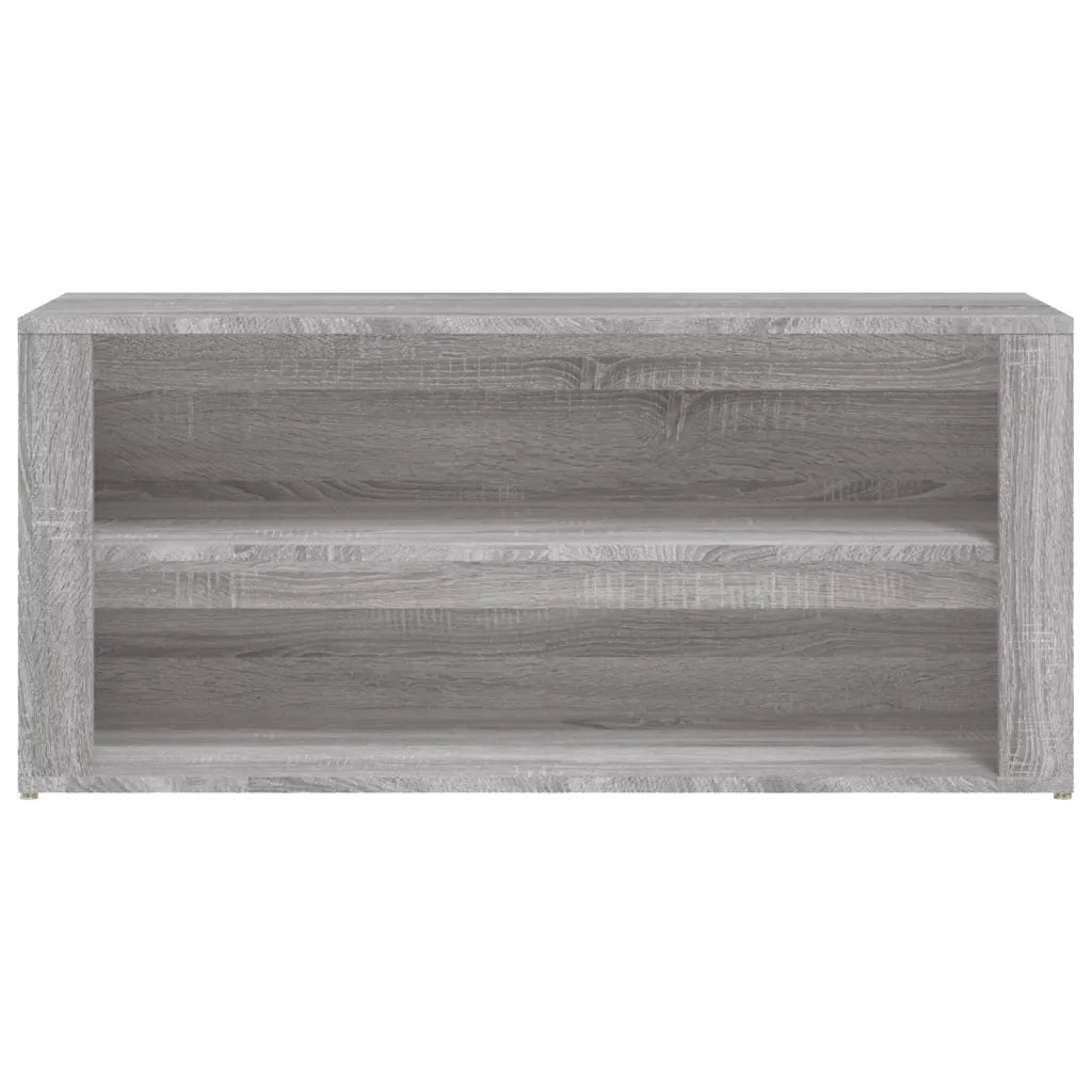 Scarpiera | Mobile per scarpe Grigio Sonoma 100x35x45 cm in Legno Multistrato