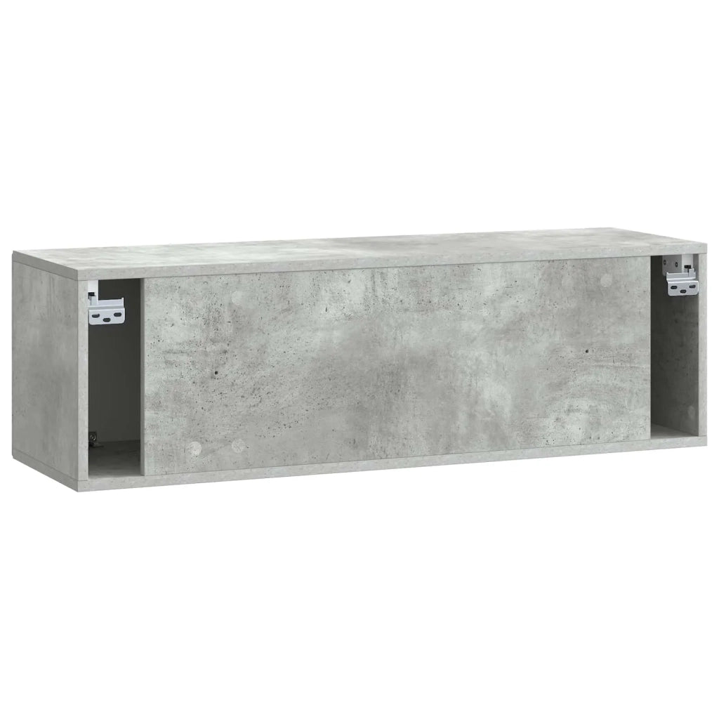 Mobile Porta TV da Muro Grigio Cemento 98 x 31 x 30 cm