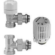 Kit termostatico a squadra ferro honeywell 1/2 x 1/2  Honeywell