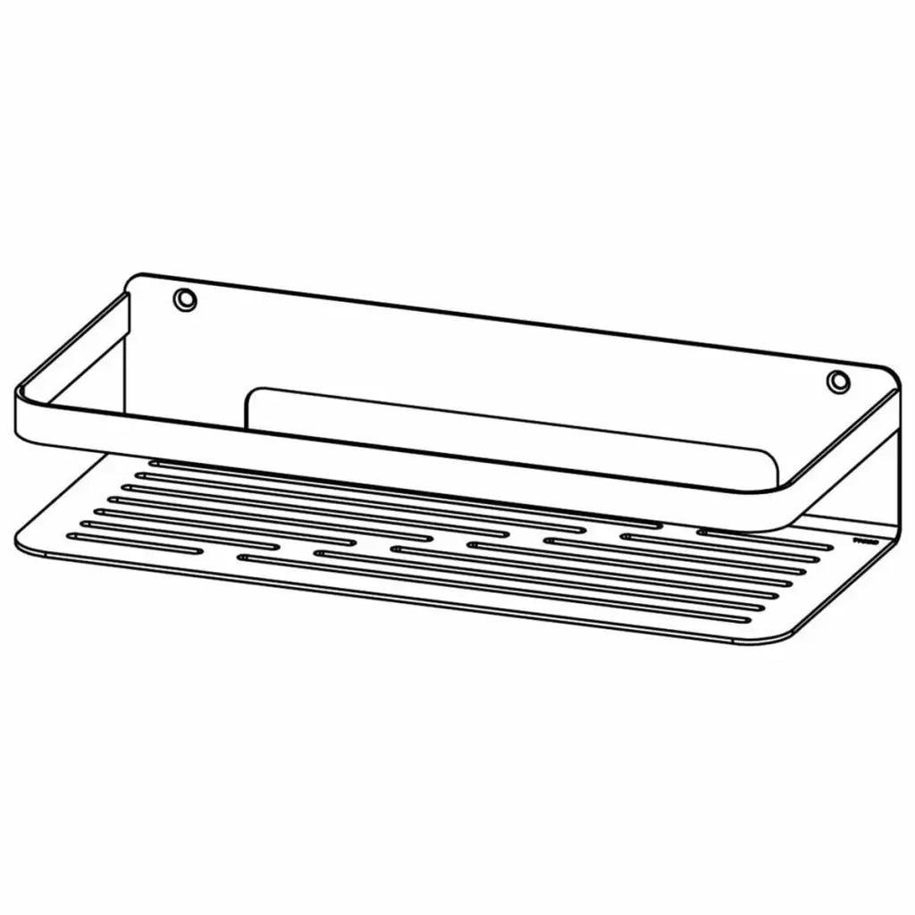 Tiger Mensola da Bagno Caddy Cromata Grande 1400230346 418300