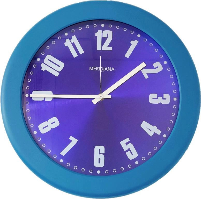 Orologio da Parete in Abs Milleluci Blu 39 cm