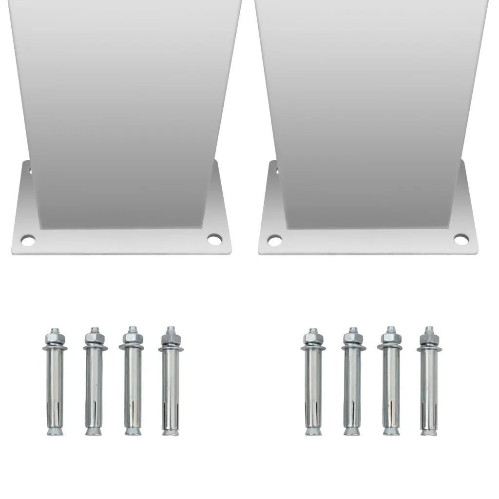 Doccia da Giardino in Acciaio Inox a Doppio Getto 48201