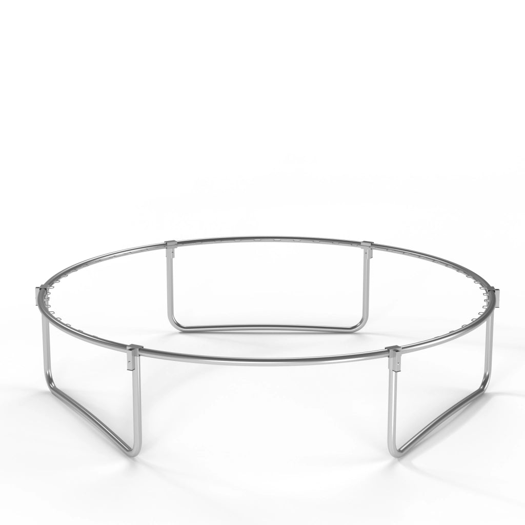 TRAMPOLINO da 183 cm con rete di sicurezza, acciaio, verde