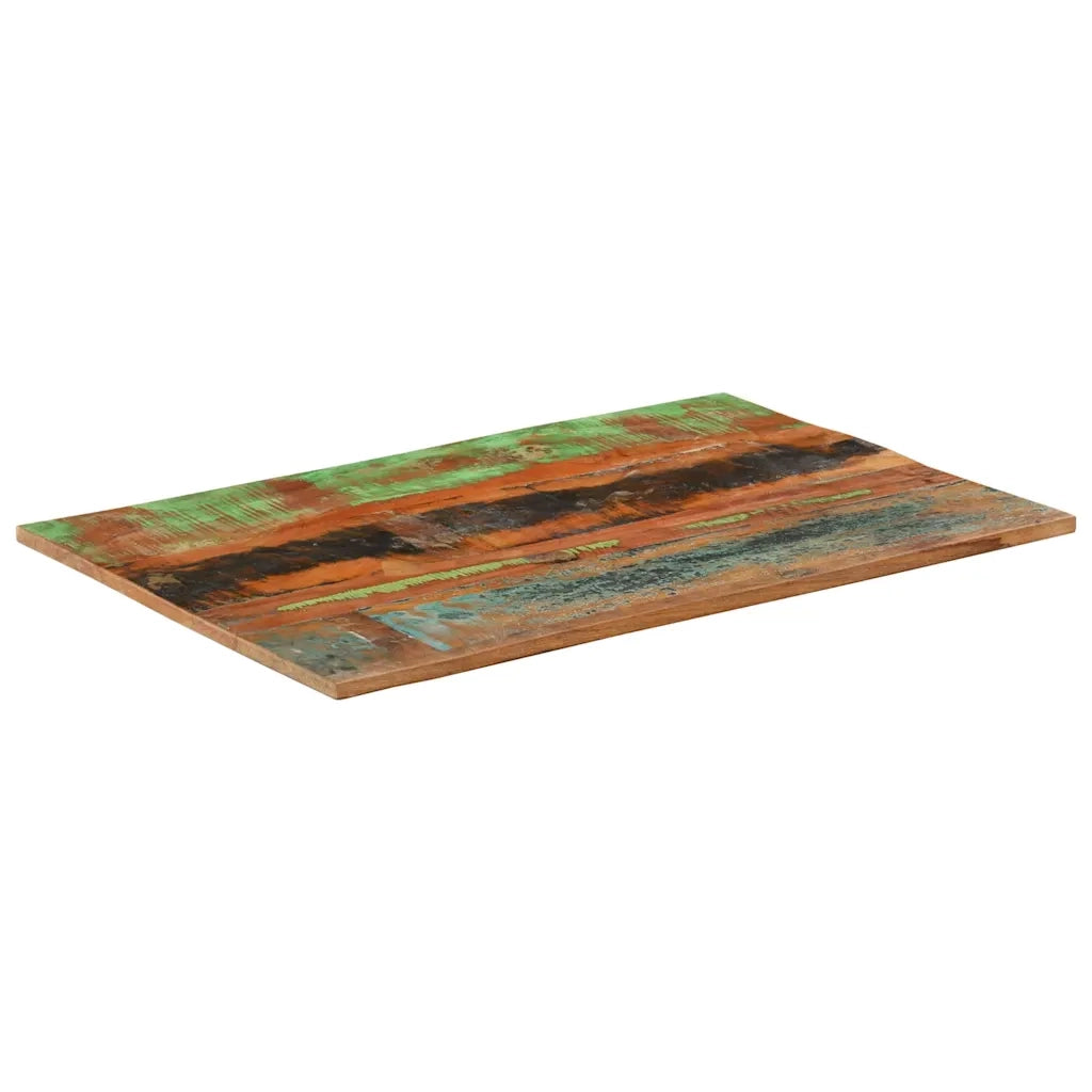 Piano Tavolo Rettangolare 60x90 cm 15-16 mm Legno di Recupero cod mxl 57932