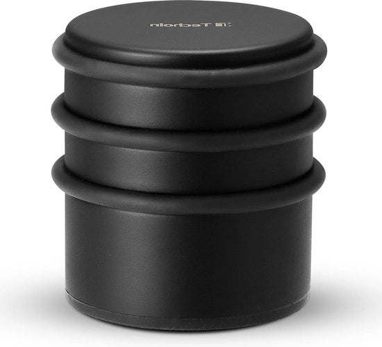 Stopper per porte in acciaio inossidabile da 71 cm - Peso 8 kg - Blocco porta antiscivolo con cinture in gomma