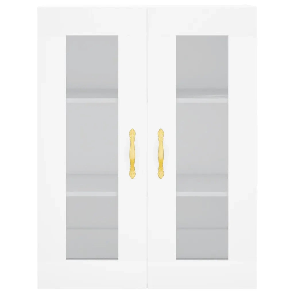 Mobile a Parete Bianco 69,5x34x90 cm 828460