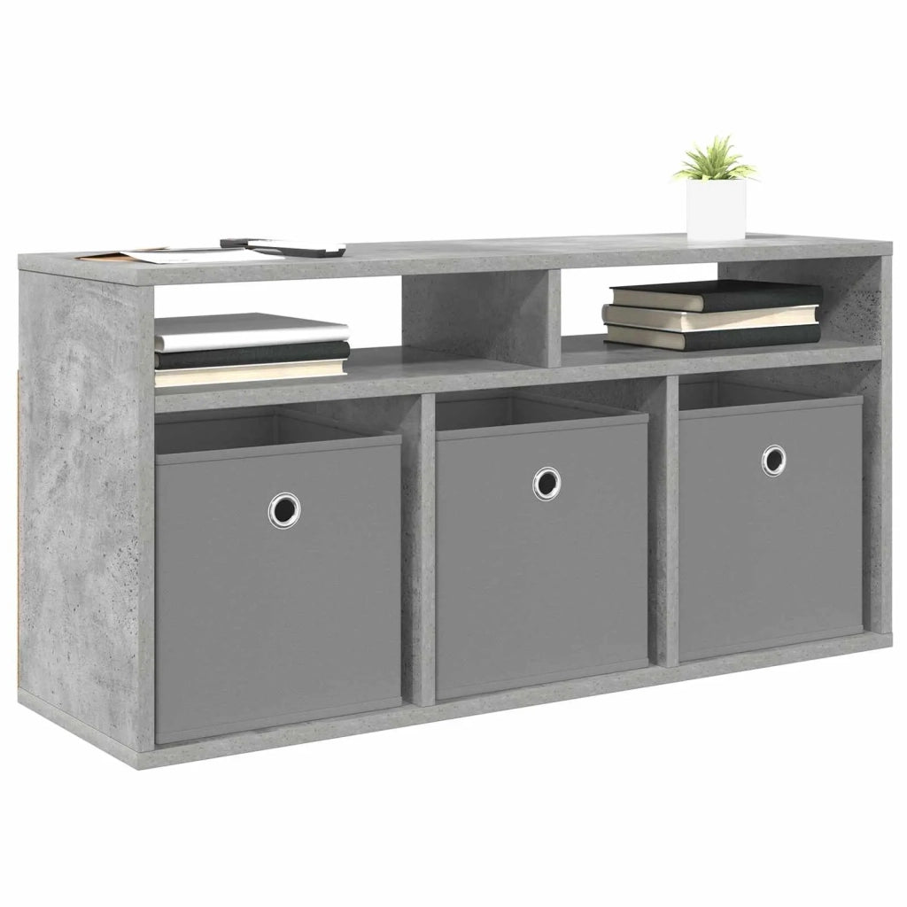Lowboard con cassetto Grigio cemento 87 x 27,5 x 43 cm CFW1091057
