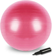 Palla di ginnastica anti-burst resistente con pompa per yoga, fitness e ufficio