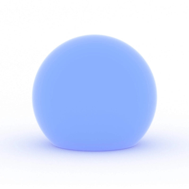SFERA LUMINOSA GEMINI Ø 70 CON LED MULTICOLOR E BATTERIA SOLARE