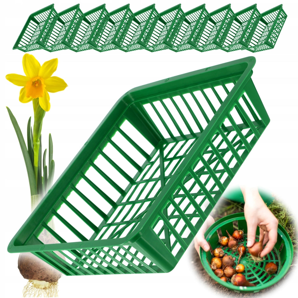 Cesti KADAX per piantare bulbi e tulipani, 28 cm, 10 pezzi
