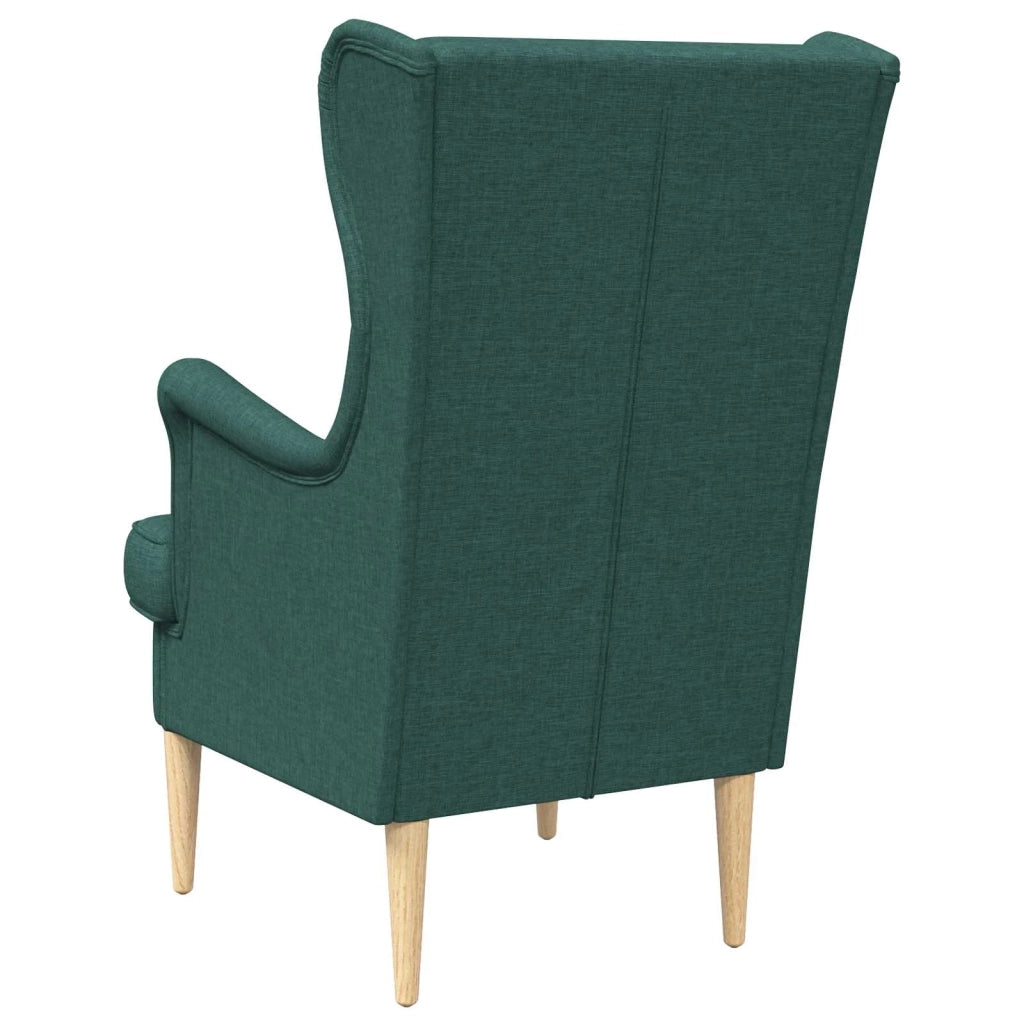 Poltrona | Sedia Relax Verde Scuro Tessuto