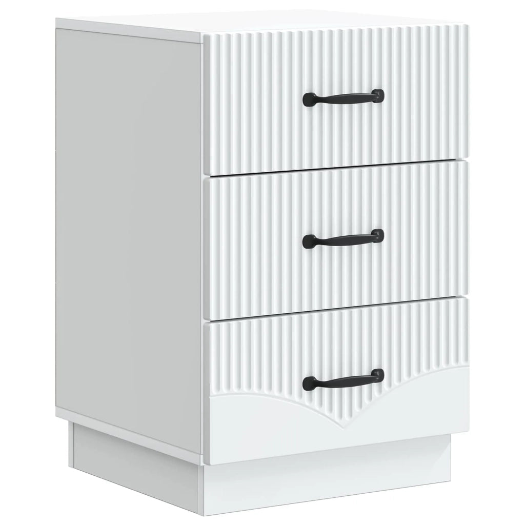 Armadio da Notte Bianco 43 x 41 x 63,5 cm Legno ingegnerizzato 895245