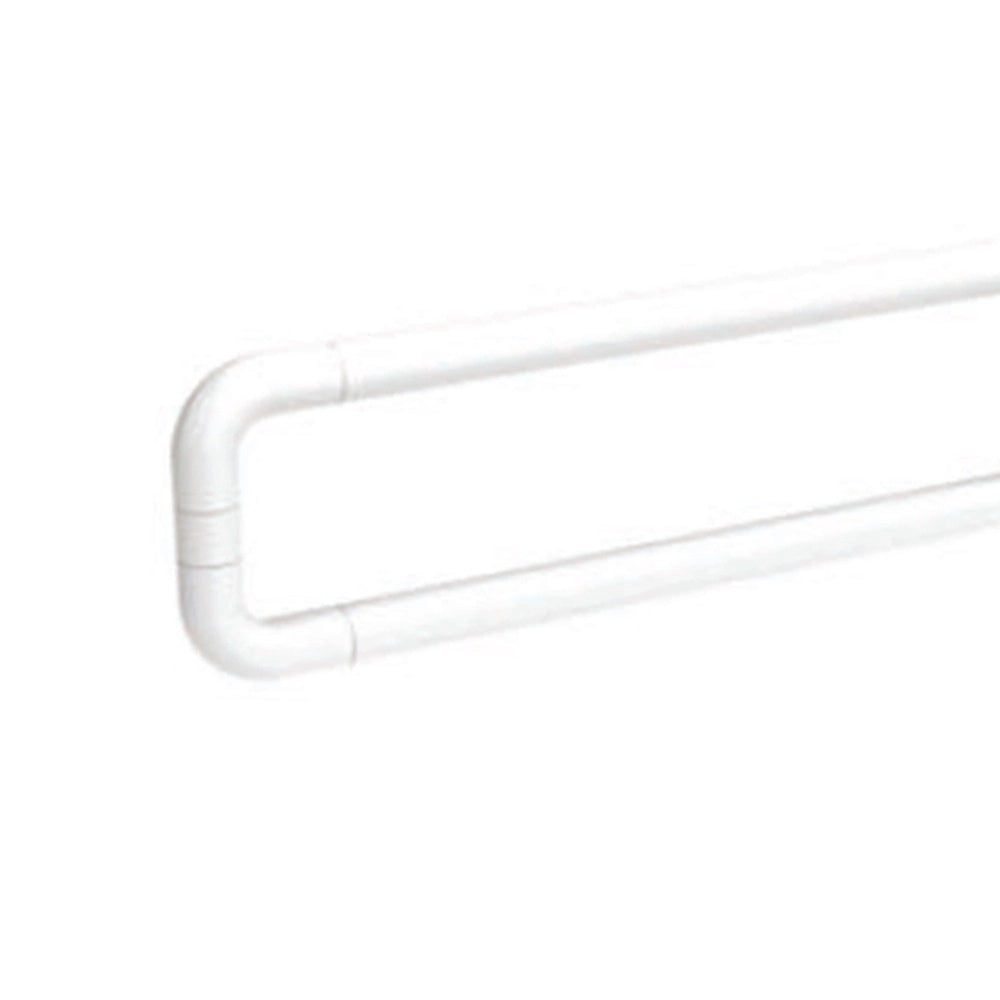 Barra maniglione ribaltabile per disabili e terza etã€ cm 70 alluminio nylon bianco