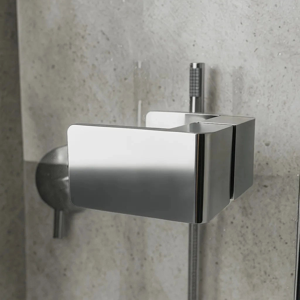 Porta Doccia Rea Atlas 90 Chrome sinistra