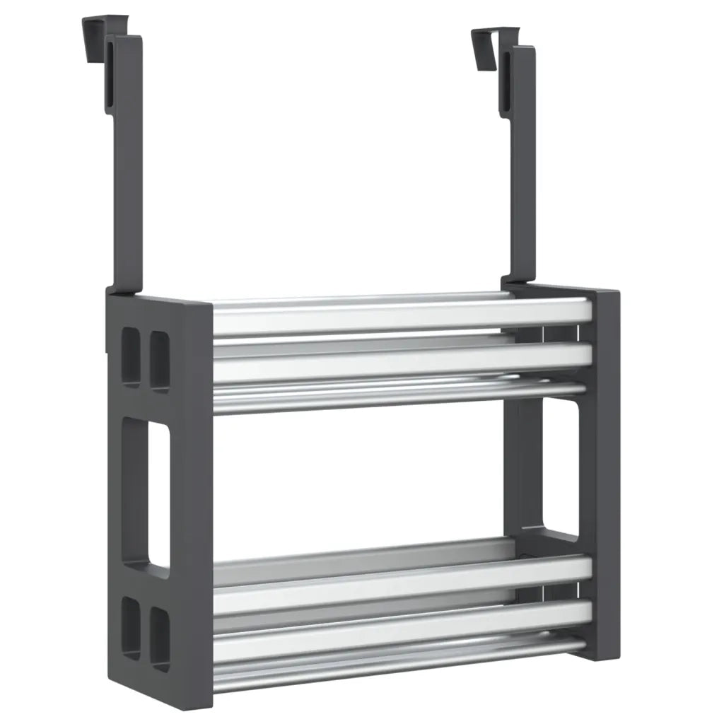 Organizer Sotto Lavello-Armadietto da bagno 34x12x26 cm in Alluminio