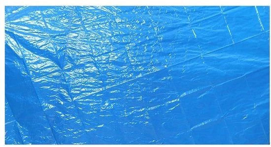 Sacca per piscina 221x150 cm - Progettazione pieghevole - Film isolante termico - Corda di trascinamento - Economia di acqua - Protezione contro la sporcizia - Ombrellone solare
