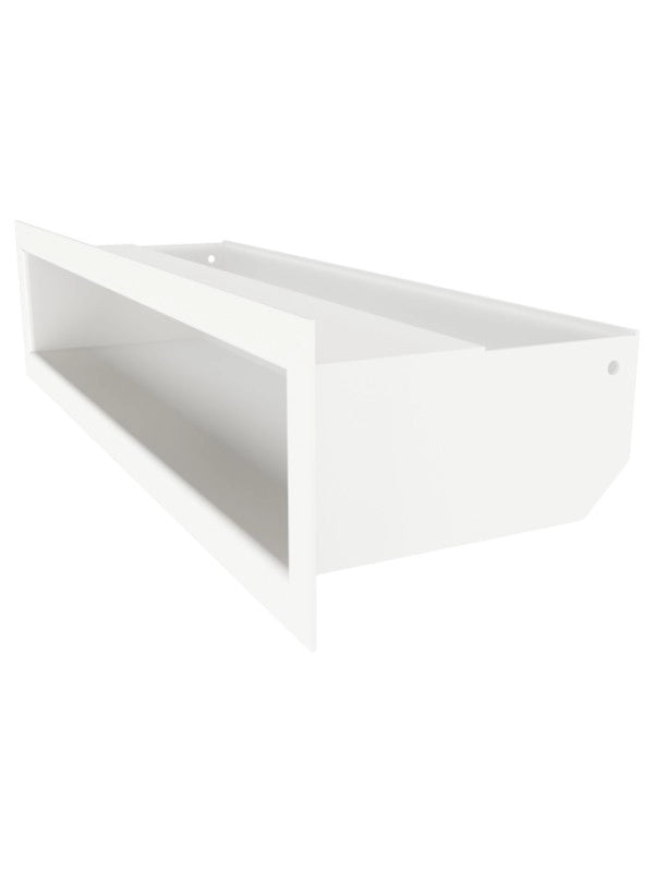 Griglia di ventilazione per camino Bianca - Loft 90x400