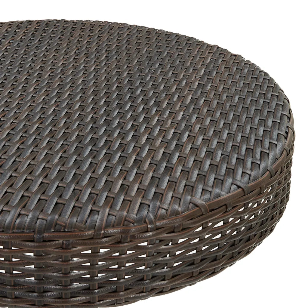 Set da Bar da Giardino 5 pz con Cuscini in Polyrattan Marrone cod mxl 34641