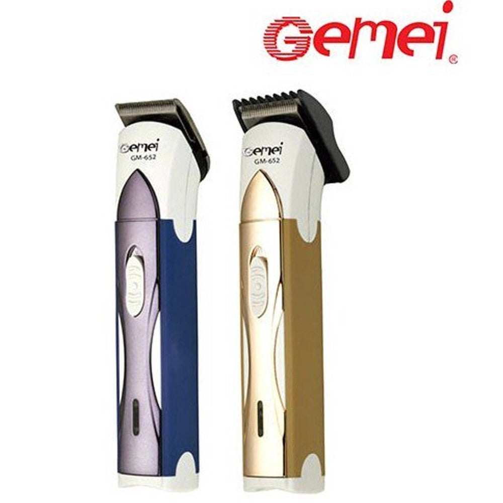 Trade Shop - Taglia Capelli Ricaricaricabile Impermeabile Rasoio Regola Barba Basette Gm-652 -
