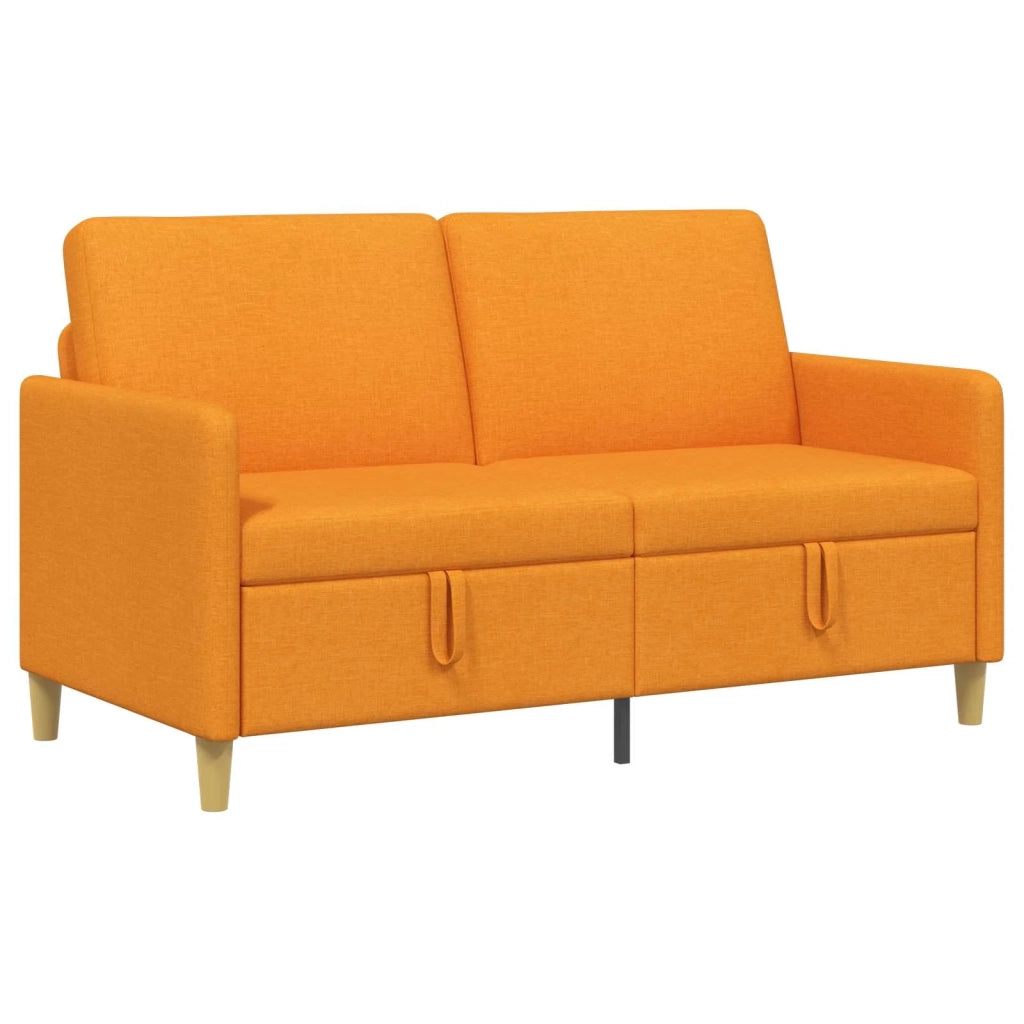 Divano con Storage Giallo Scuro 152 x 78 x 87 cm Poliestere 42036928