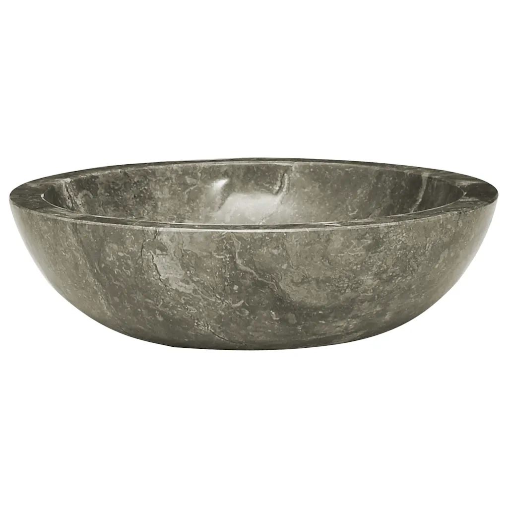 Lavandino Grigio Ã˜40x12 cm in Marmo cod mxl 44685