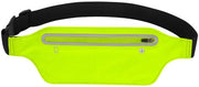 Cintura da jogging adattabile - Cinturone da jogging fitness per uomo e donna - Con foro per auricolare e striscia riflettente - Fitness jogging - Cintura da camminata - Portamonete da viaggio Cintura da jogging regalo Accessori - 33x12cm