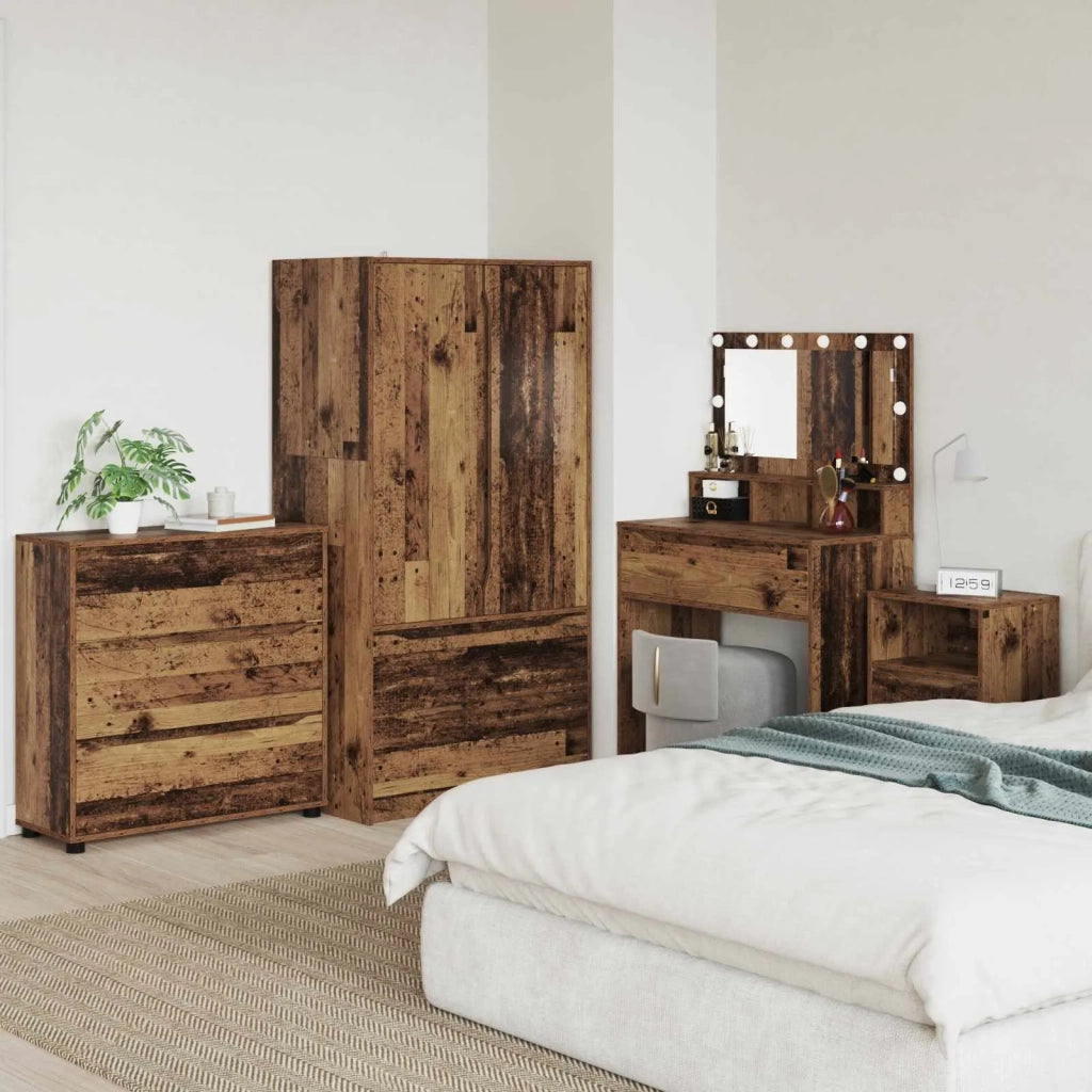 Armadio Legno vecchio 80 x 31 x 81 cm Legno multistrato 888855
