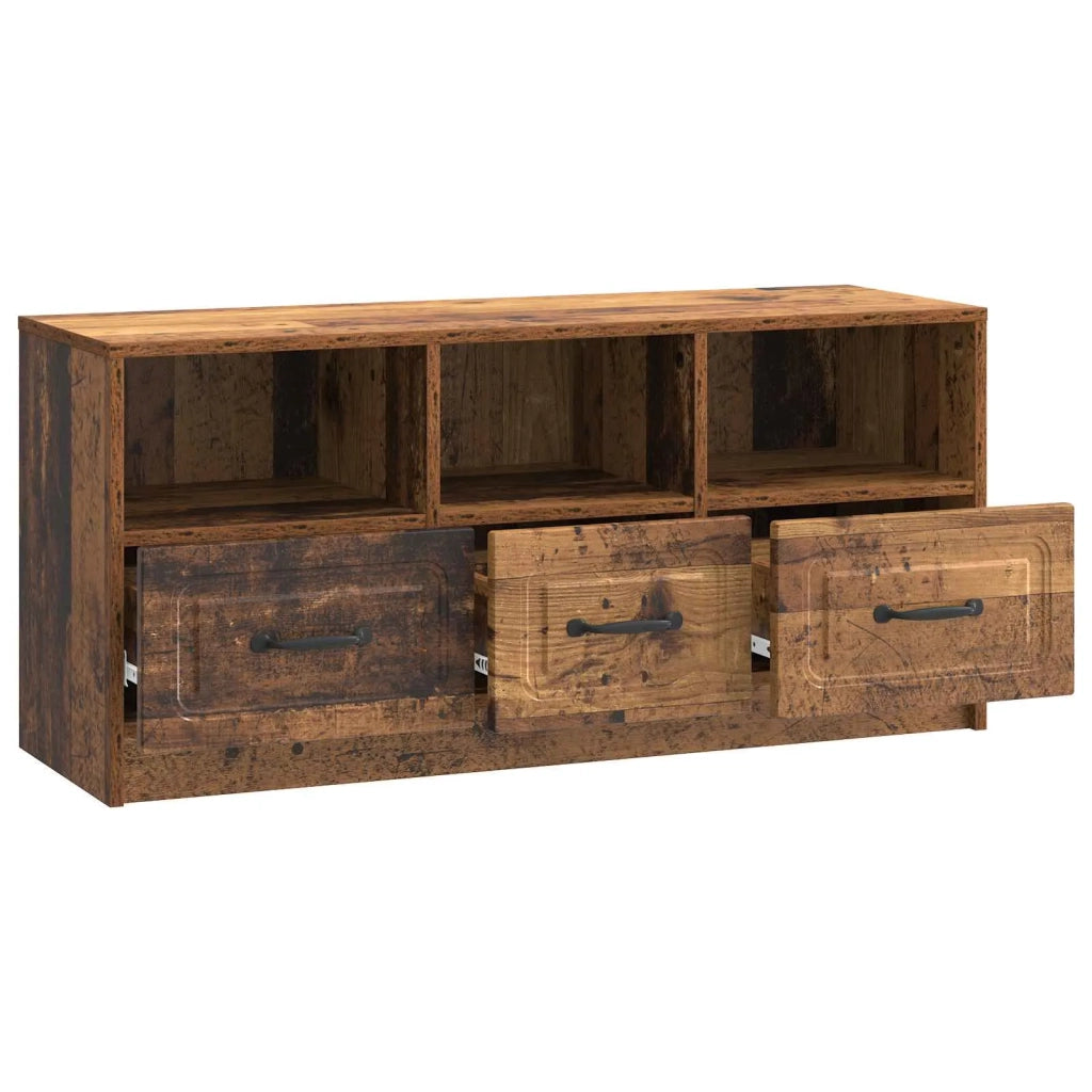 Mobile TV Legno antico 102 x 34,5 x 47 cm Legno ingegnerizzato