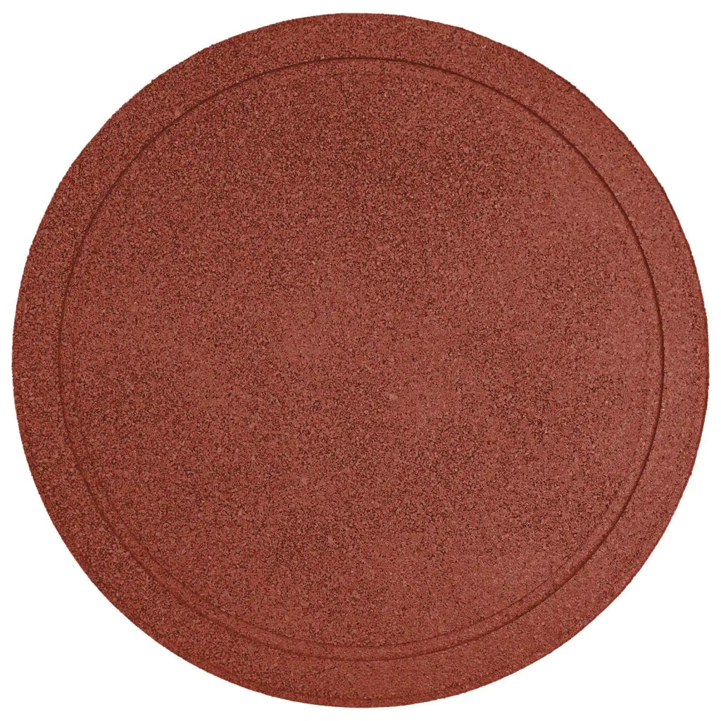 Pietra da Passo 6 pcs Rosso Ø 44 x 2 cm Gomma 42030077