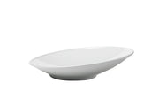 1 Pezzo Piatto Pasta da Tavola Bowl in Porcellana Oblique 30 cm