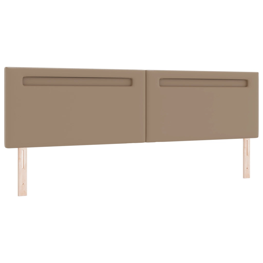 Testiera Design Semplice Cappuccino 200 cm in Ecopelle