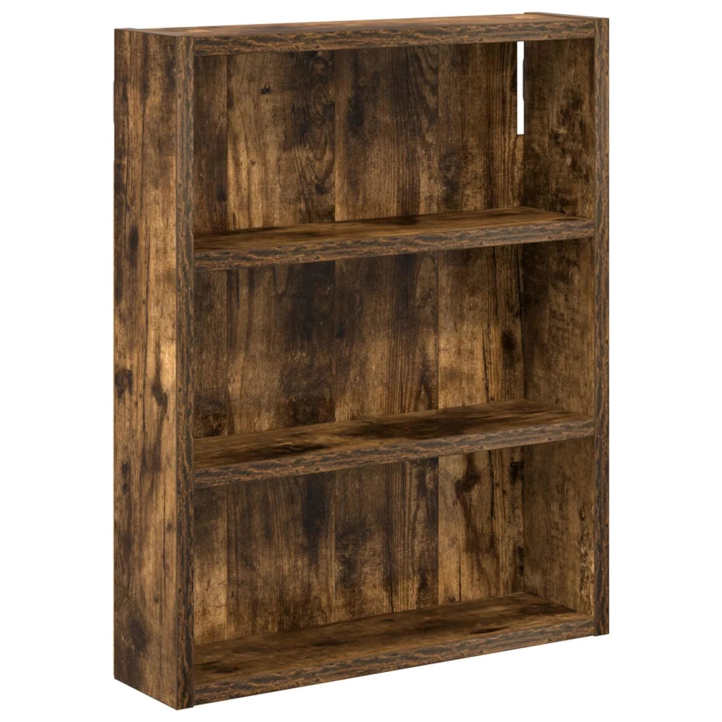 Armadio da bagno a muro Quercia Affumicata 40 x 10 x 50 cm 889347