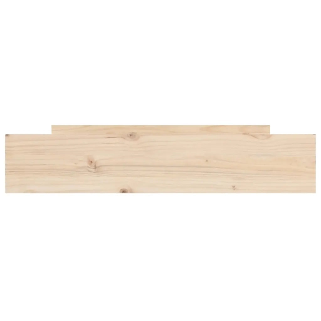 Cassettoni da Letto 2 pz in Legno Massello di Pino 814989