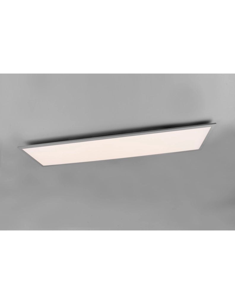 Plafoniera Led Moderna Rettangolare Gamma Alluminio Trio Lighting