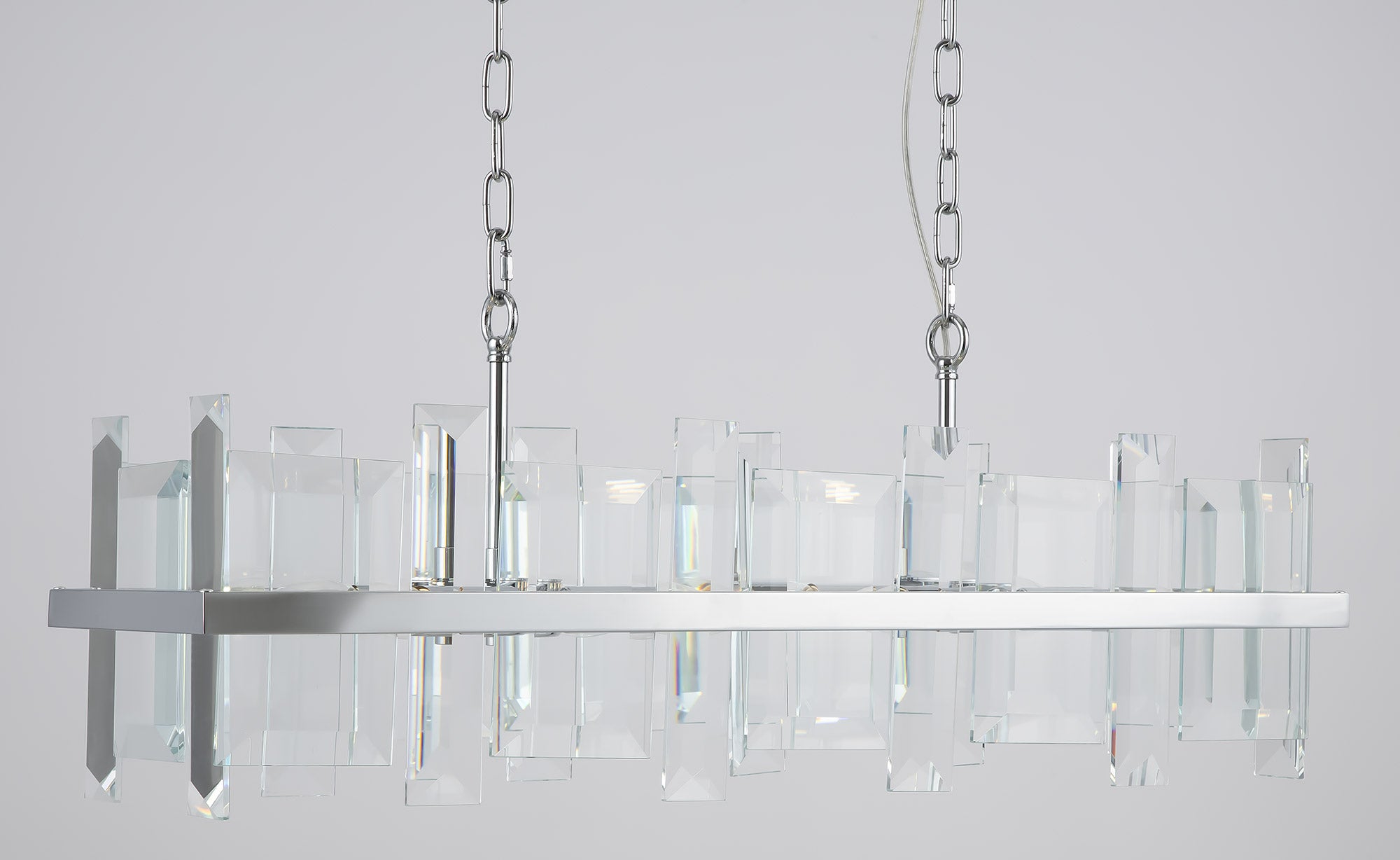 Lampada pendente Modern in Metallo Cerezo Cromo