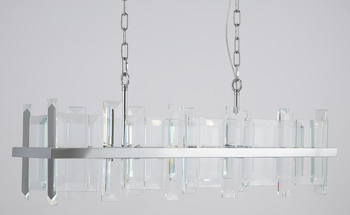 Lampada pendente Modern in Metallo Cerezo Cromo