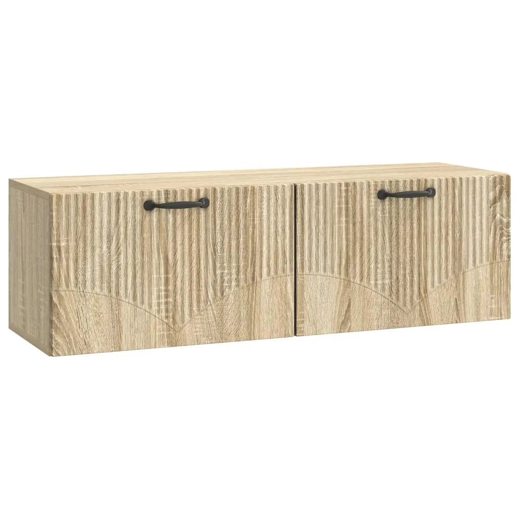 Mobile Porta TV da Muro Rovere Sonoma 98 x 31 x 30 cm 899067