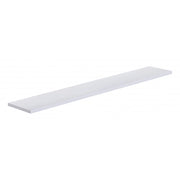 Mensola da Muro, Scaffale Legno, Mensola da Parete, Bianco, 96x15,5x1,8 cm - Smart