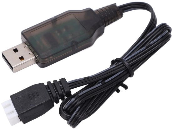 Caricatore Autonomo 7,4V 1000mA - Caricatore USB - Ricarica Batteria RC - Cavo di Ricarica - Protezione Antioveraccensione e Antischoc - Velocità di Ricarica Migliorata - Ricaricatore di Batteria