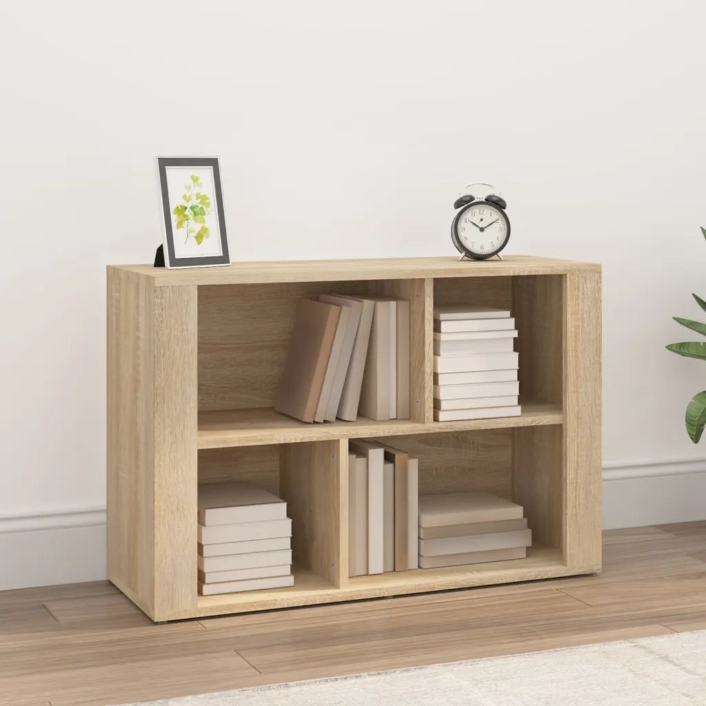 Credenza Rovere Sonoma 80x30x54 cm in Legno Multistrato 819479