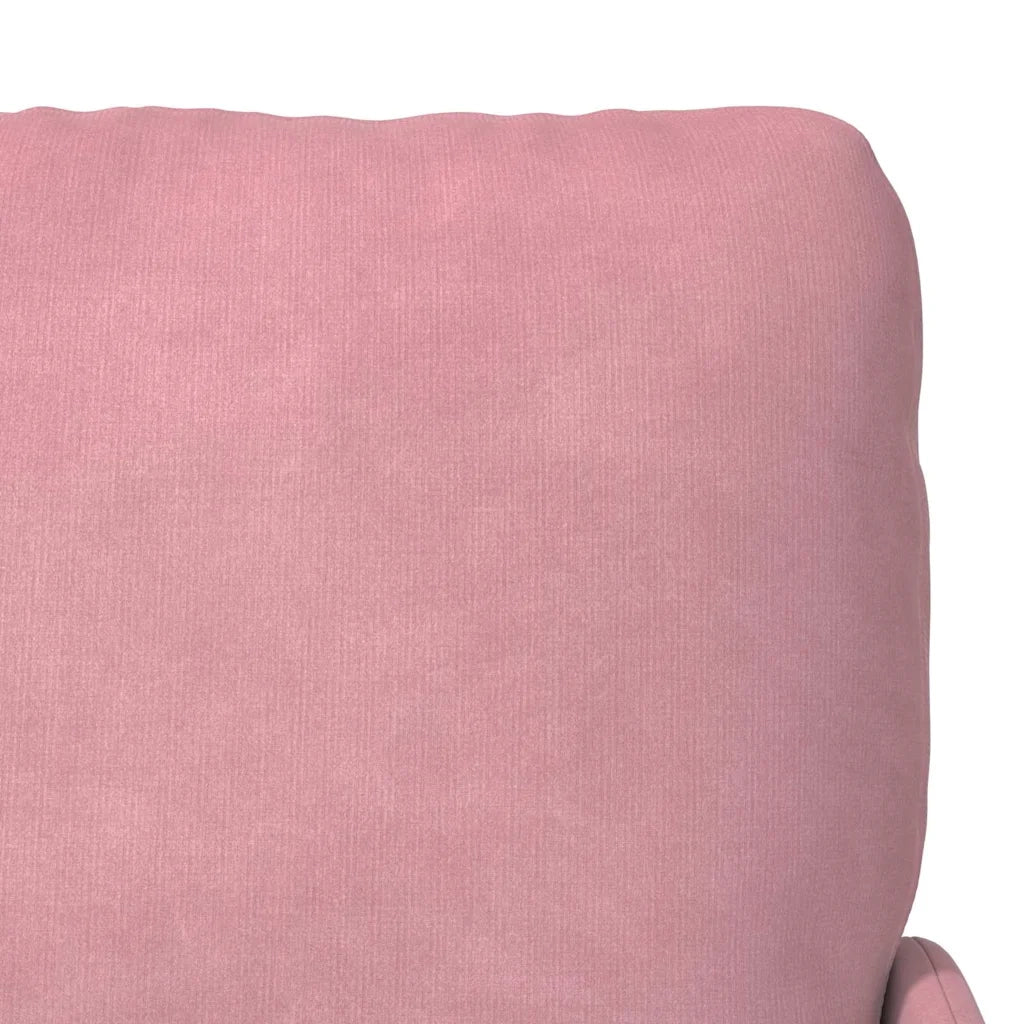 Divano | Divano da soggiorno | Sofa con cuscino 110cm Rosa Legno compensato