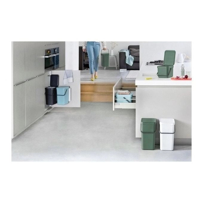 Brabantia Sort & Go Waste Bin 3 L 1 cestello/i Verde