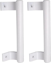 Manubrio di scorrimento 2 pezzi - Alluminio lega - 8 pollici - Bianco