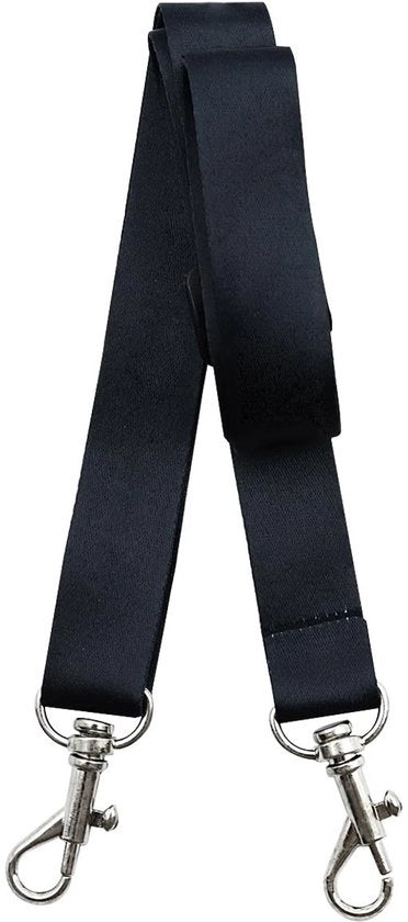 Cinturino Adattabile - Corda Universale - Grappolo Rapido - Progettazione Compatta - Nero - 120 x 2 cm - Collare